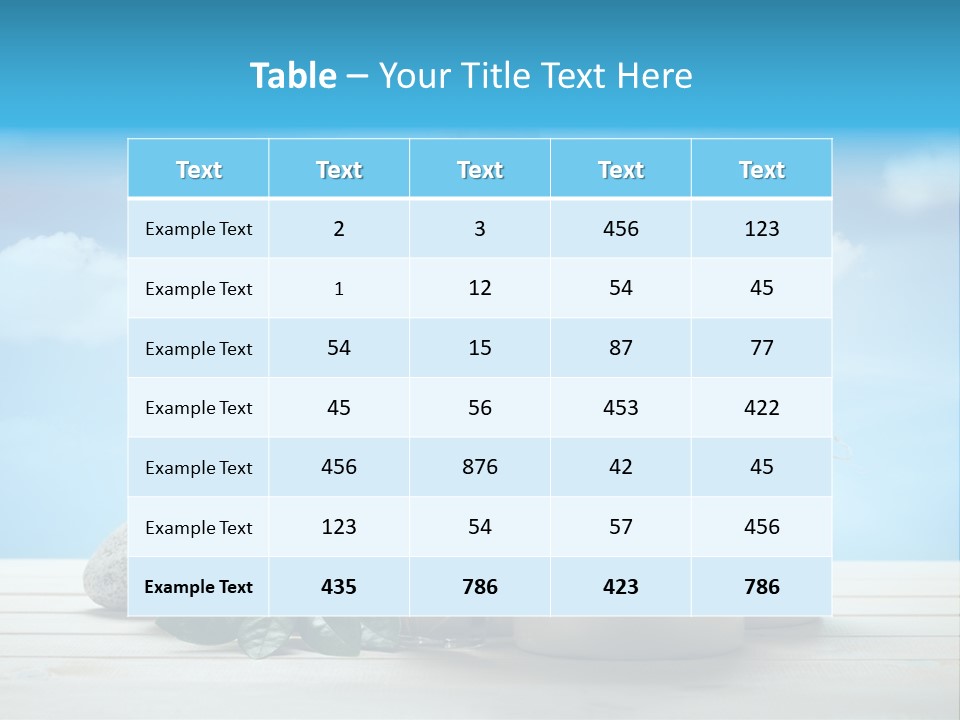 Aromatherapy Summer Medicine PowerPoint Template