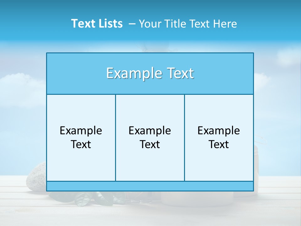 Aromatherapy Summer Medicine PowerPoint Template