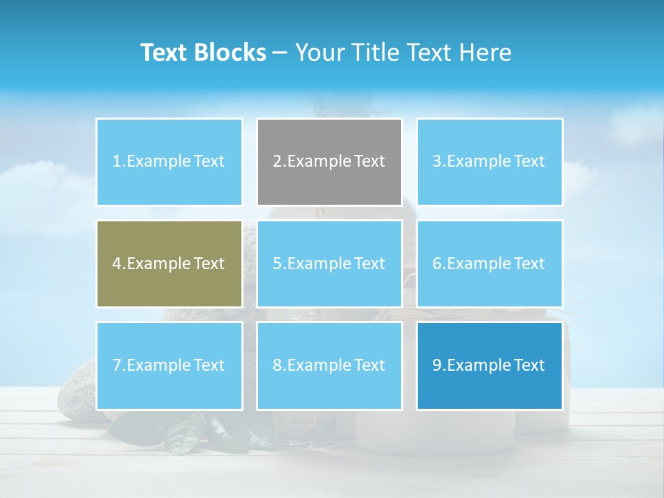 Aromatherapy Summer Medicine PowerPoint Template