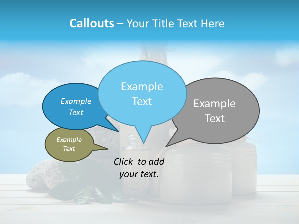 Aromatherapy Summer Medicine PowerPoint Template