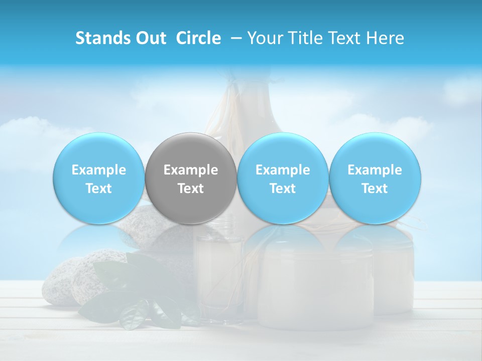 Aromatherapy Summer Medicine PowerPoint Template