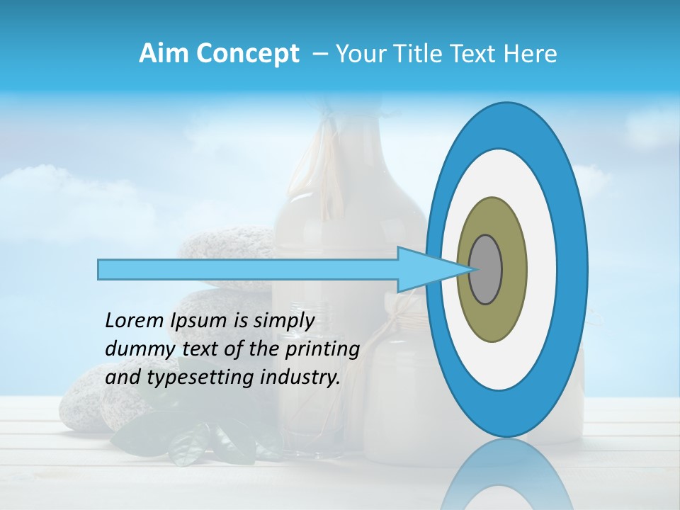 Aromatherapy Summer Medicine PowerPoint Template