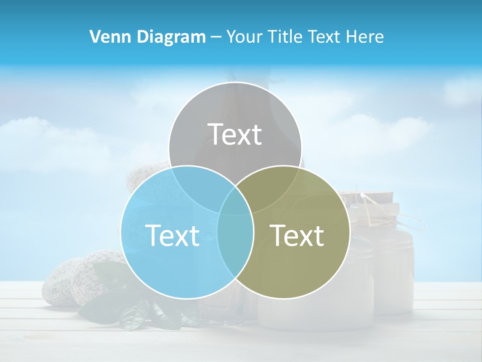 Aromatherapy Summer Medicine PowerPoint Template