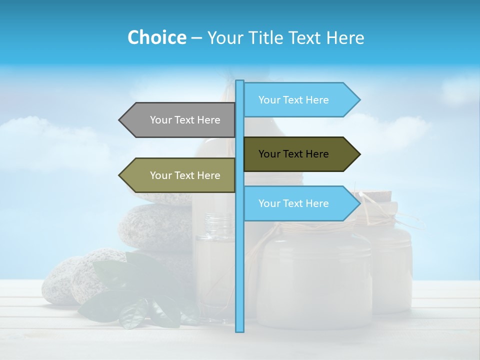 Aromatherapy Summer Medicine PowerPoint Template
