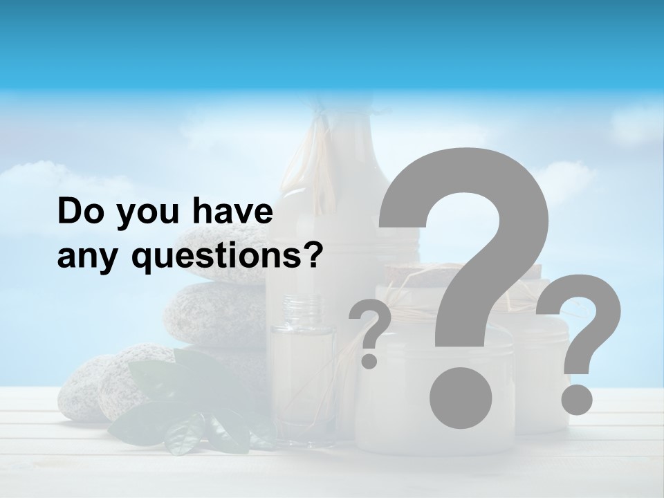 Aromatherapy Summer Medicine PowerPoint Template