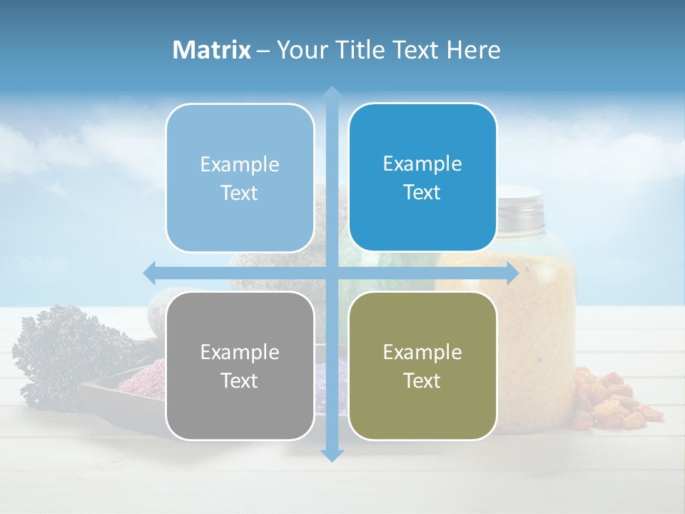 Stones Beam Pink PowerPoint Template