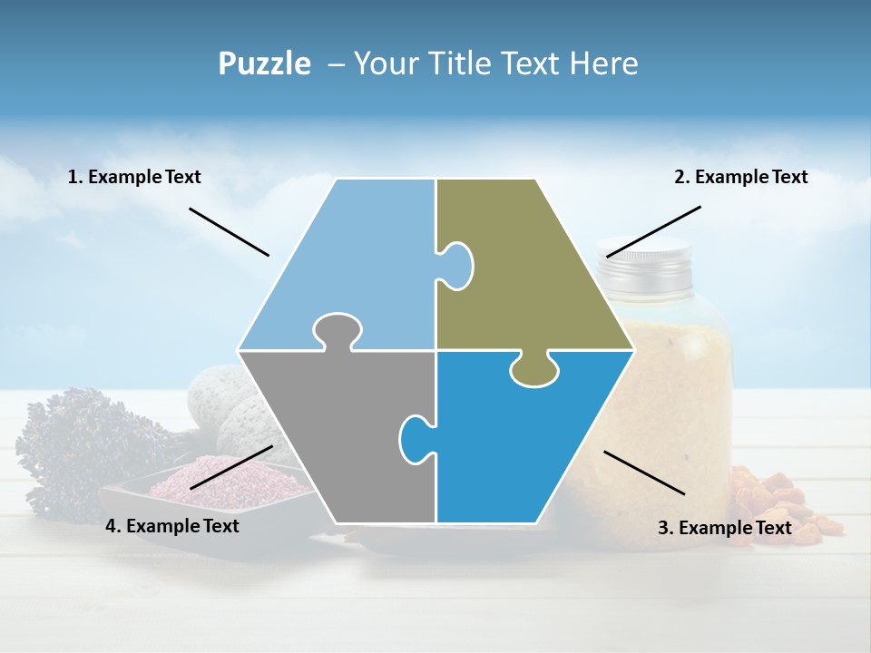 Stones Beam Pink PowerPoint Template