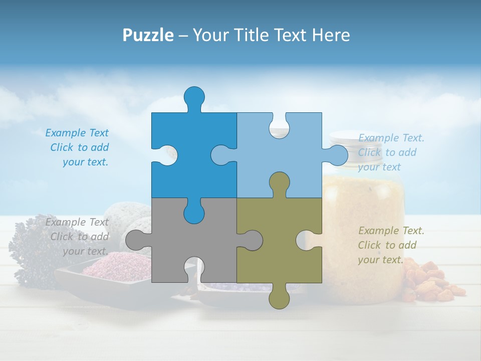 Stones Beam Pink PowerPoint Template