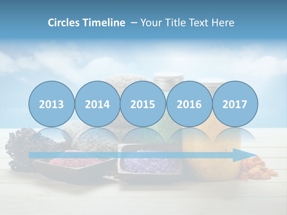 Stones Beam Pink PowerPoint Template