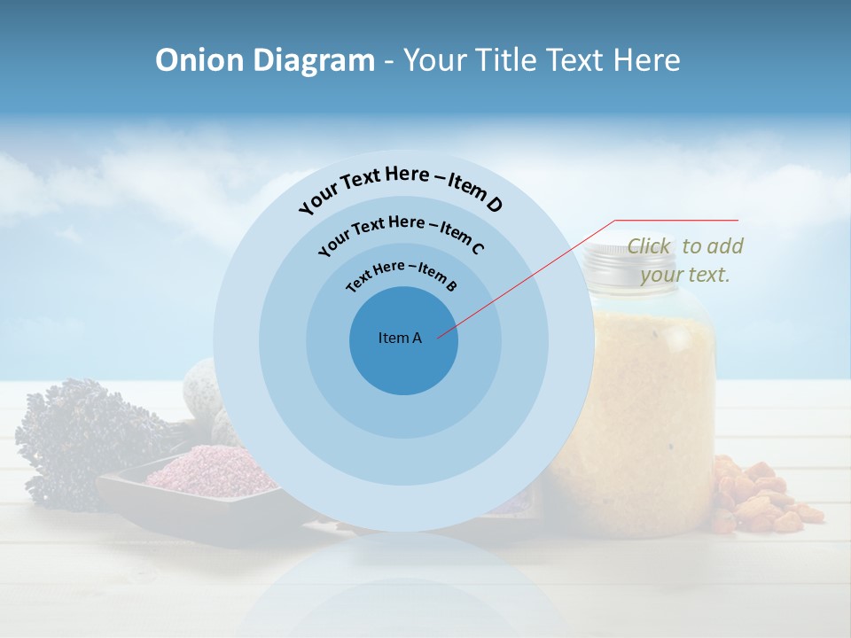 Stones Beam Pink PowerPoint Template