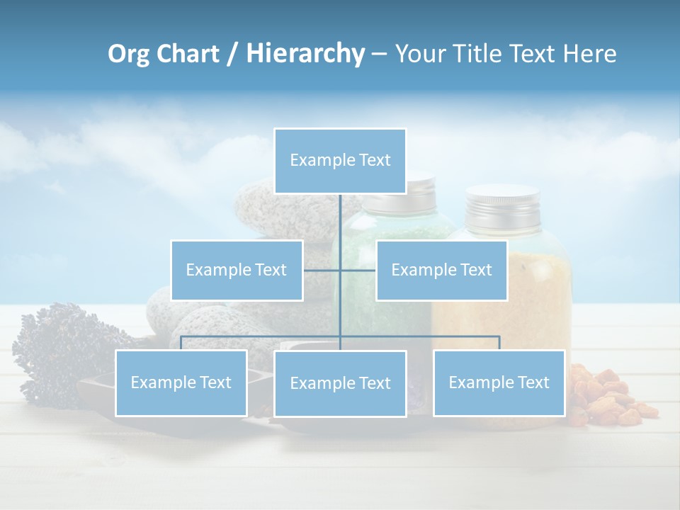 Stones Beam Pink PowerPoint Template