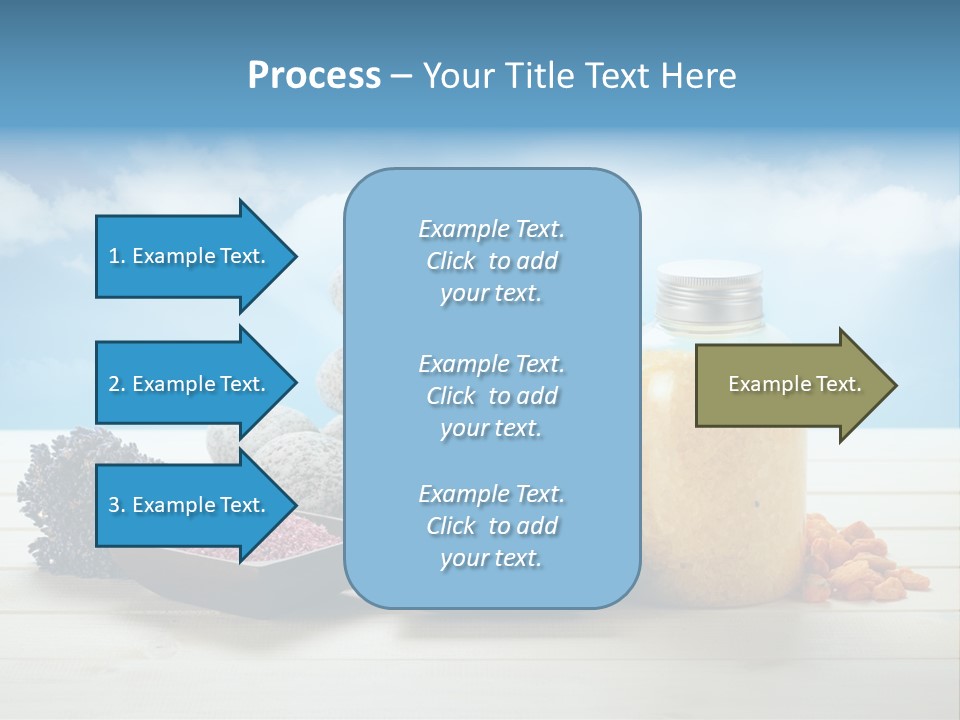 Stones Beam Pink PowerPoint Template