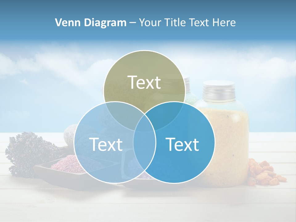 Stones Beam Pink PowerPoint Template