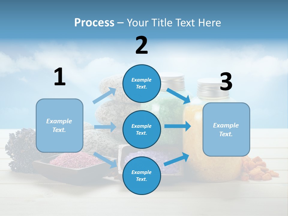 Stones Beam Pink PowerPoint Template