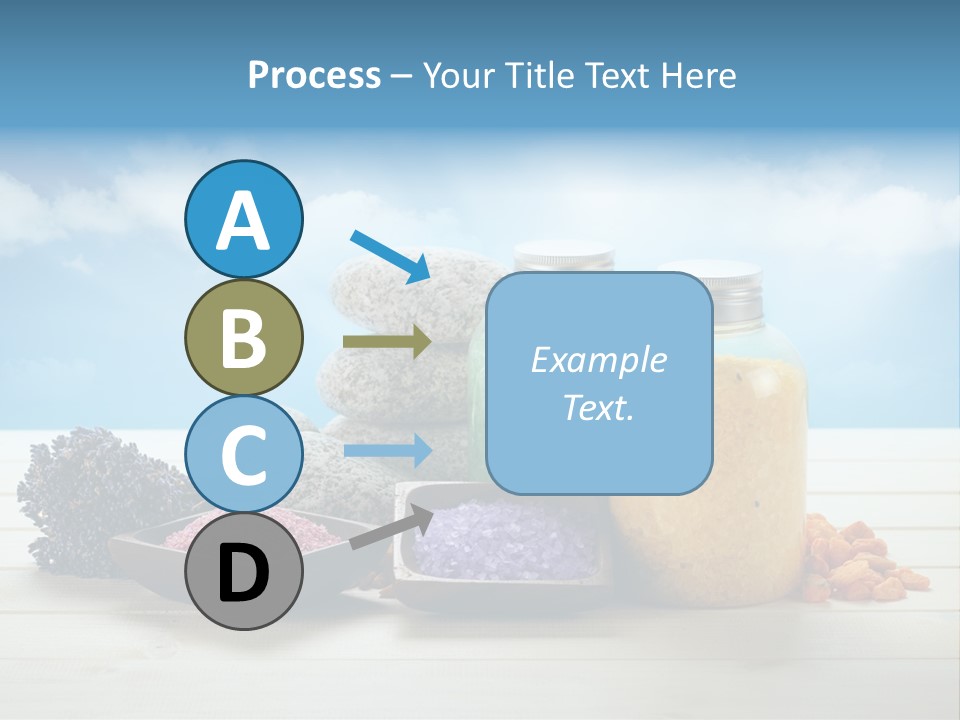 Stones Beam Pink PowerPoint Template