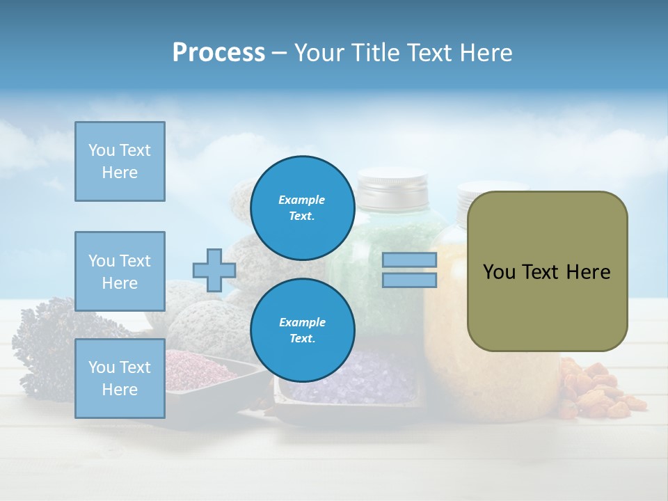 Stones Beam Pink PowerPoint Template
