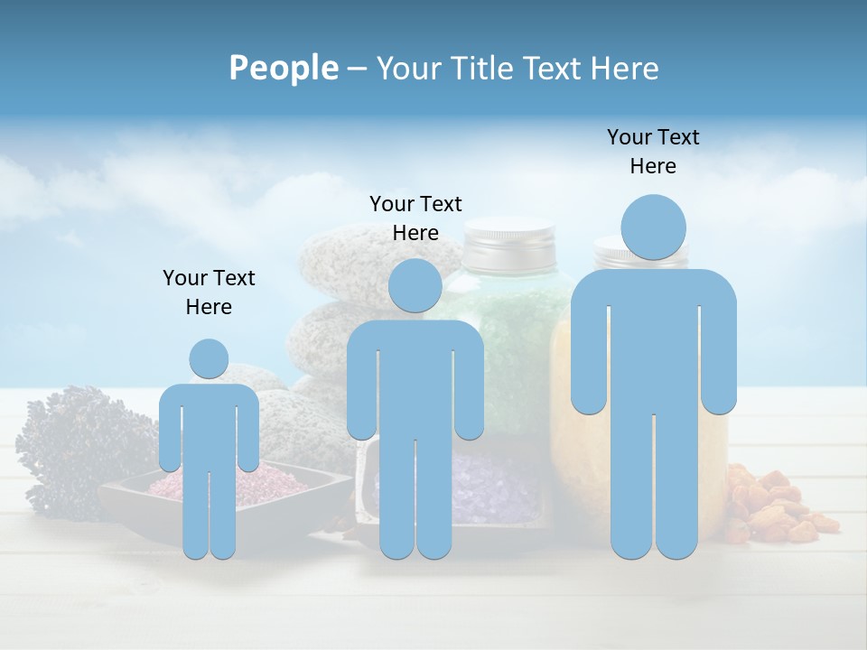 Stones Beam Pink PowerPoint Template