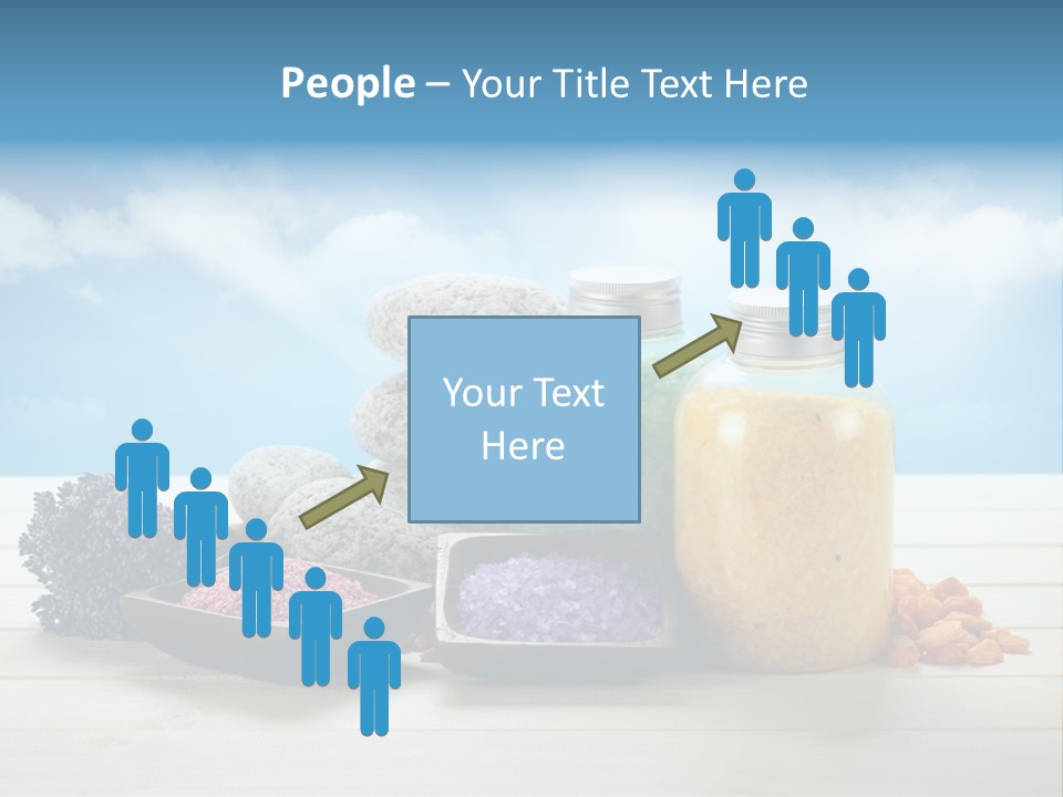 Stones Beam Pink PowerPoint Template