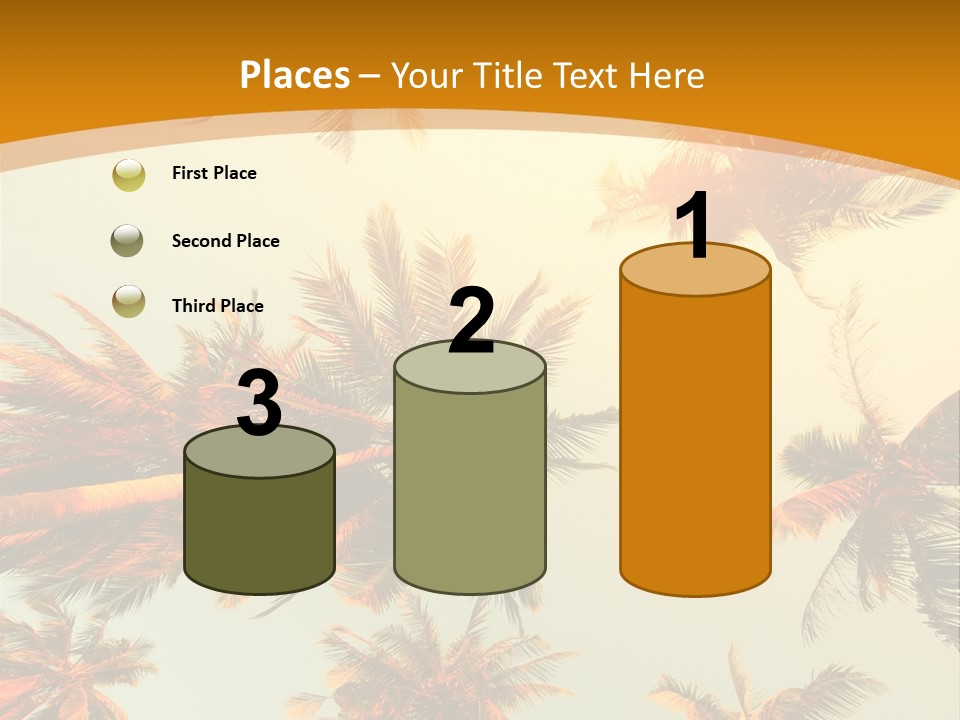 Lush Summer Tree PowerPoint Template