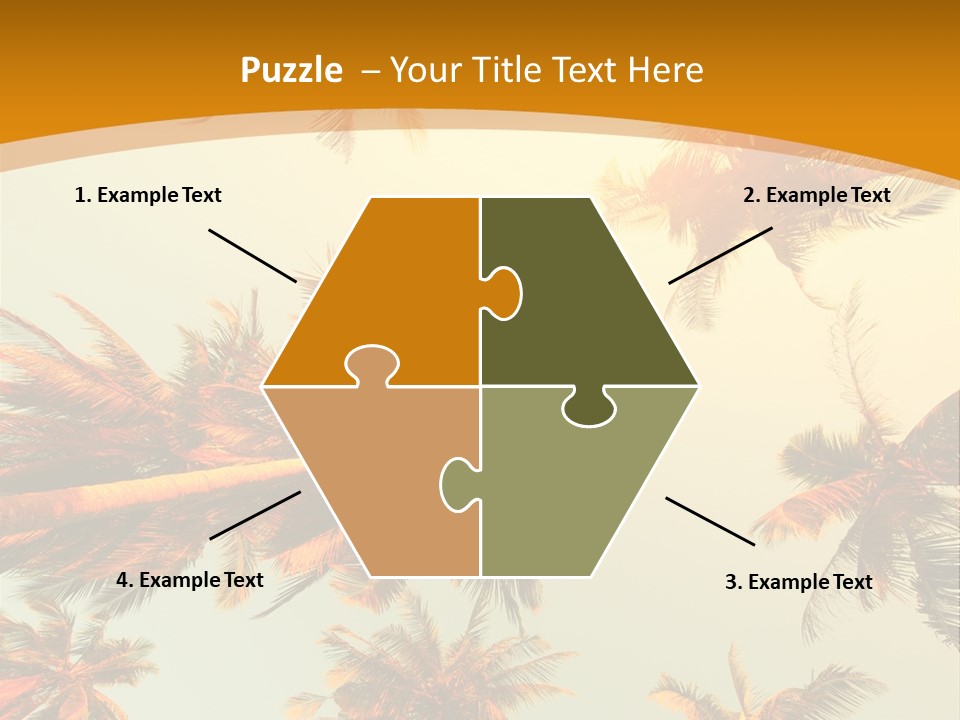 Lush Summer Tree PowerPoint Template