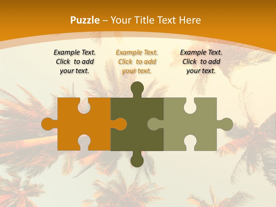 Lush Summer Tree PowerPoint Template