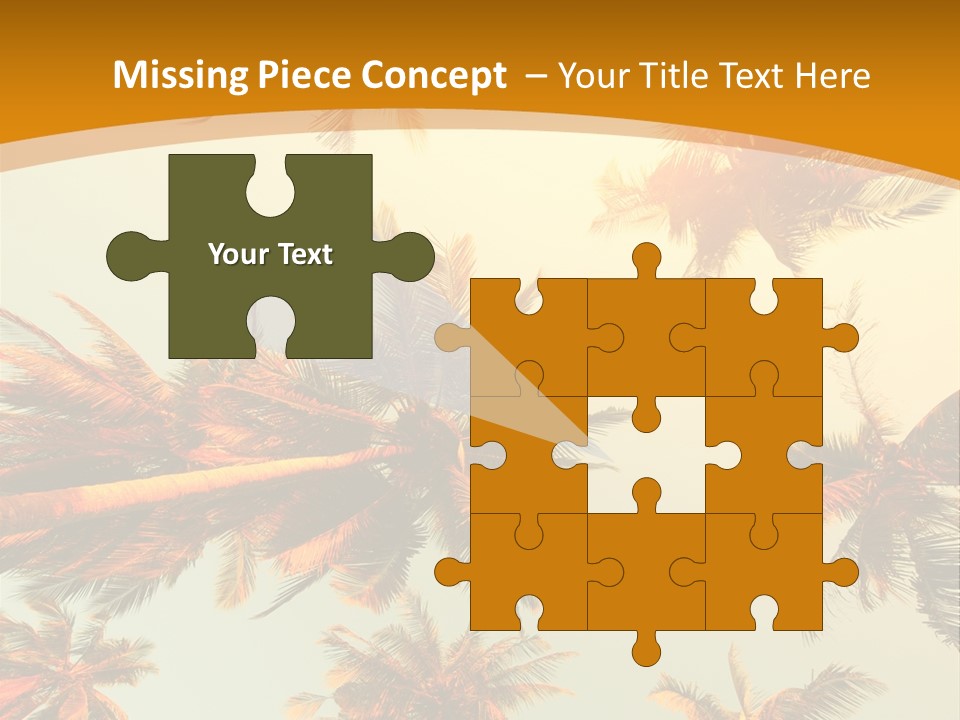 Lush Summer Tree PowerPoint Template