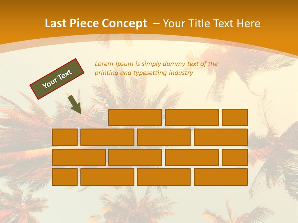 Lush Summer Tree PowerPoint Template