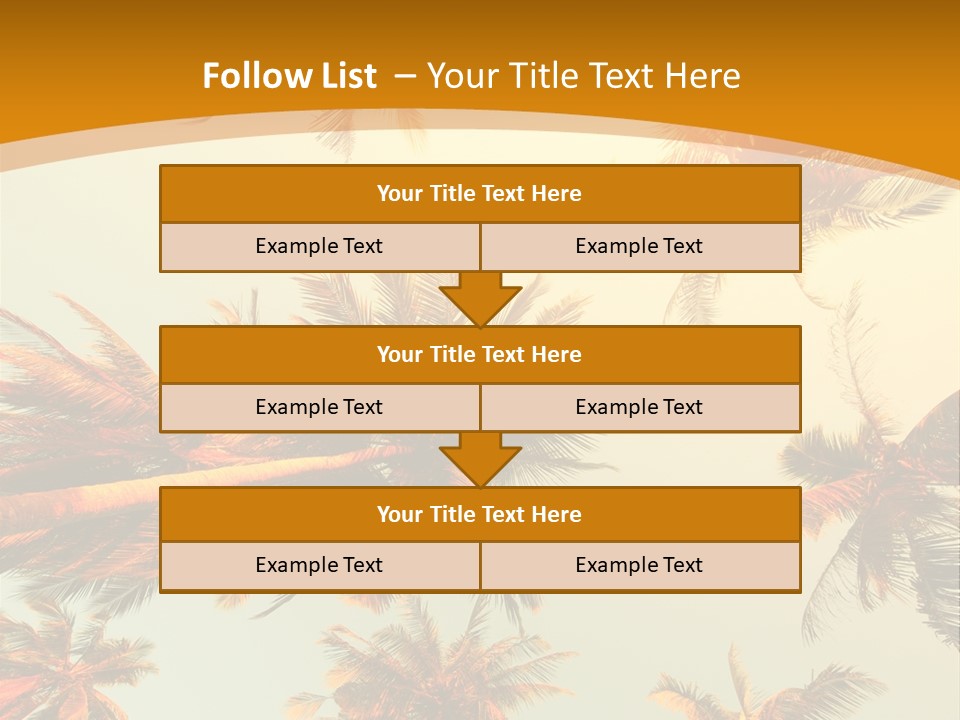 Lush Summer Tree PowerPoint Template