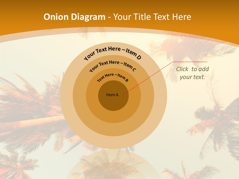 Lush Summer Tree PowerPoint Template