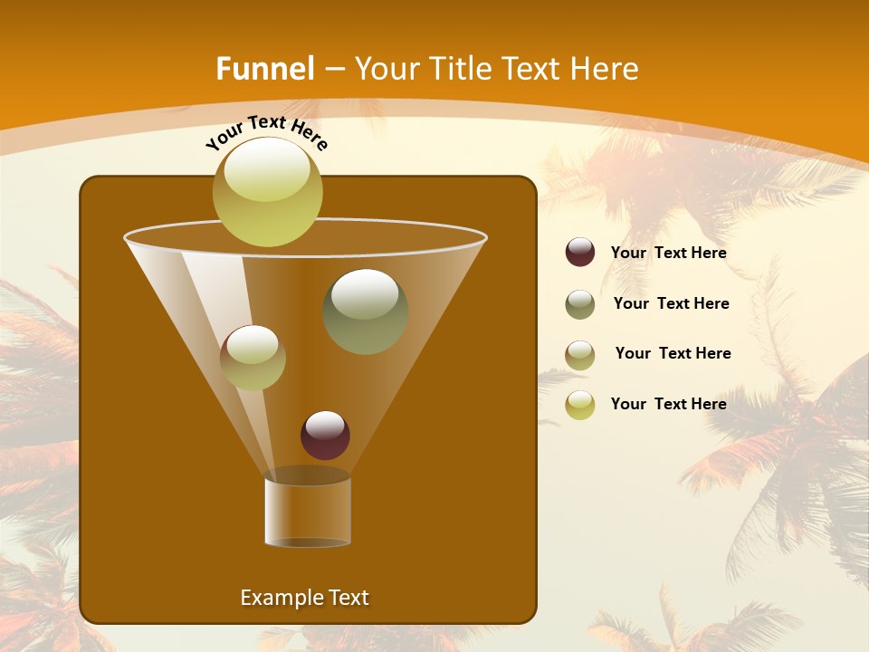 Lush Summer Tree PowerPoint Template