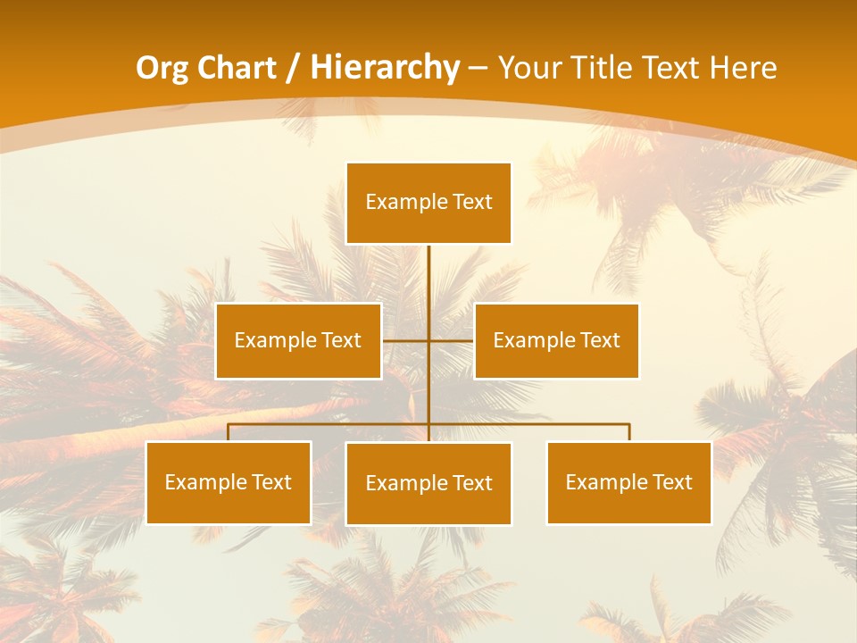 Lush Summer Tree PowerPoint Template