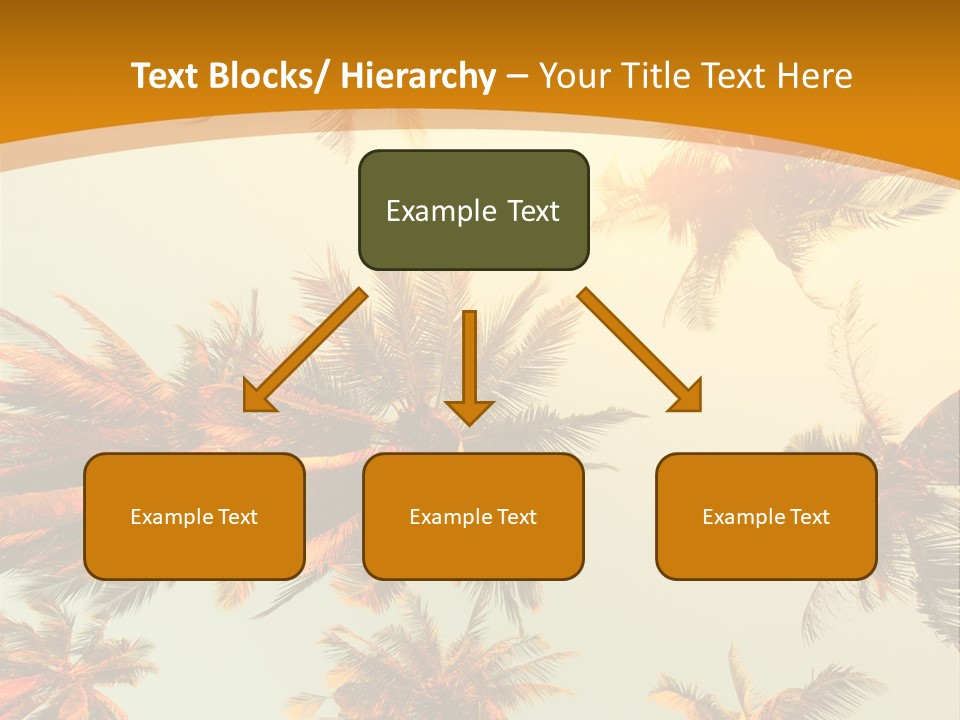 Lush Summer Tree PowerPoint Template