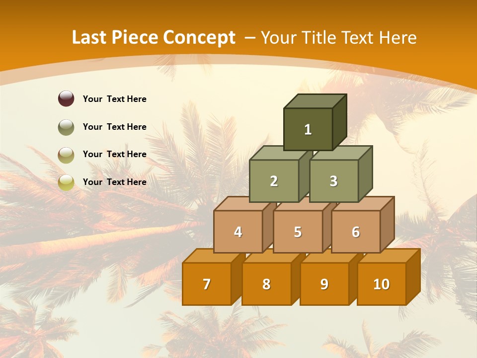 Lush Summer Tree PowerPoint Template