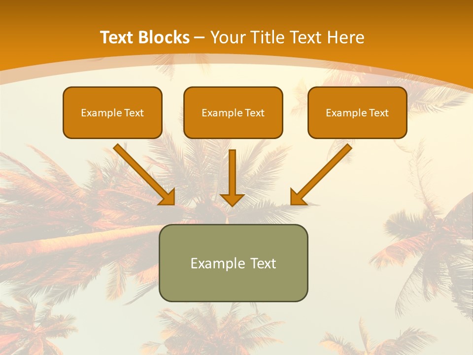 Lush Summer Tree PowerPoint Template