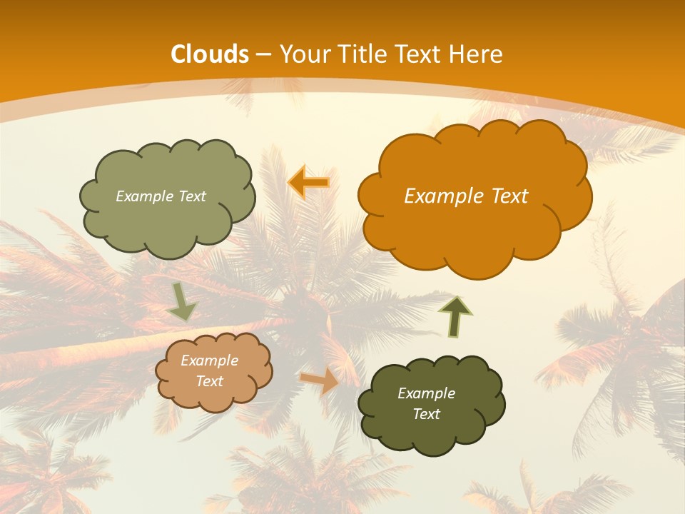 Lush Summer Tree PowerPoint Template