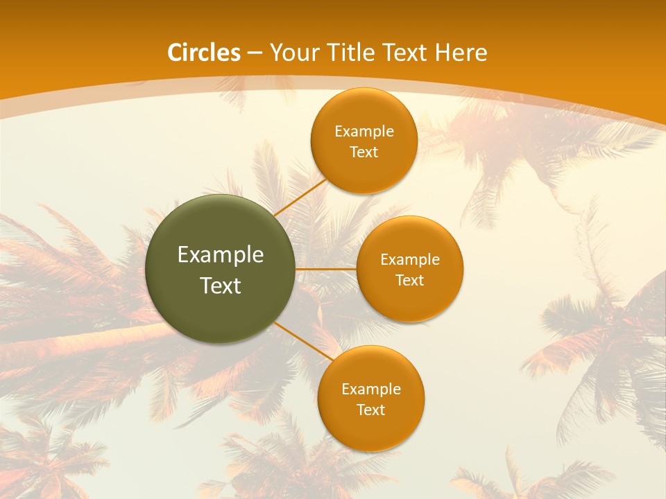 Lush Summer Tree PowerPoint Template