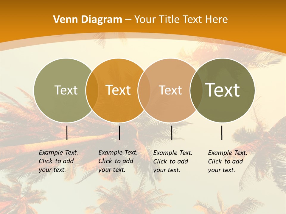 Lush Summer Tree PowerPoint Template