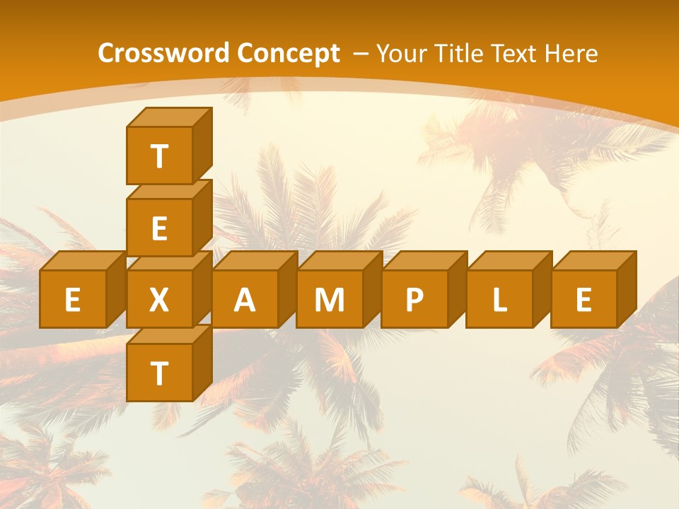 Lush Summer Tree PowerPoint Template