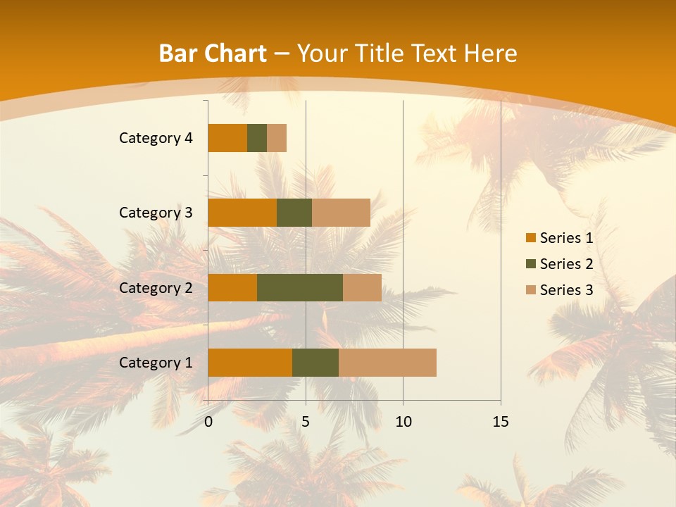 Lush Summer Tree PowerPoint Template