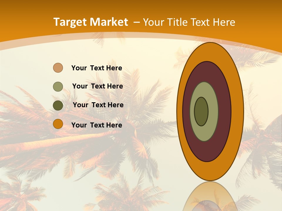 Lush Summer Tree PowerPoint Template