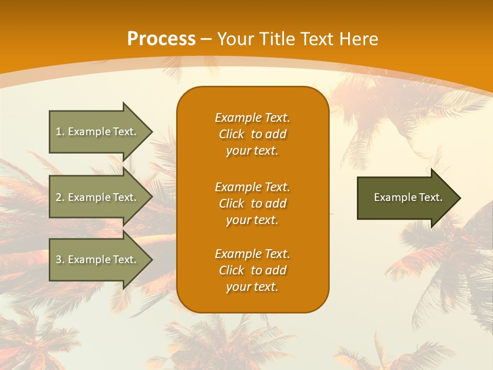 Lush Summer Tree PowerPoint Template