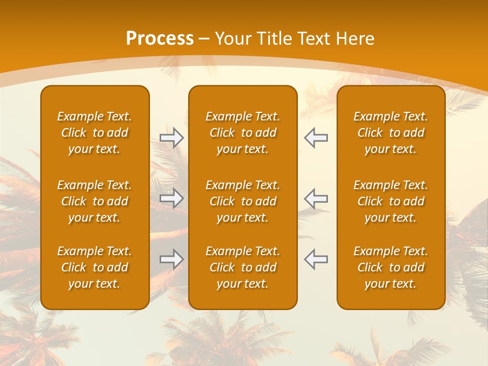 Lush Summer Tree PowerPoint Template