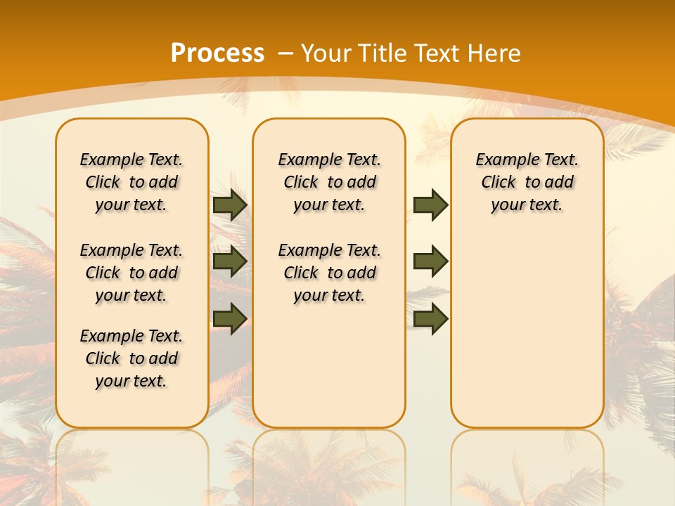 Lush Summer Tree PowerPoint Template
