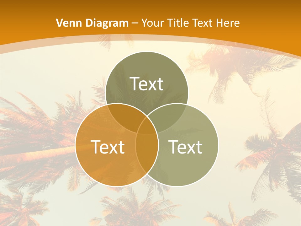 Lush Summer Tree PowerPoint Template