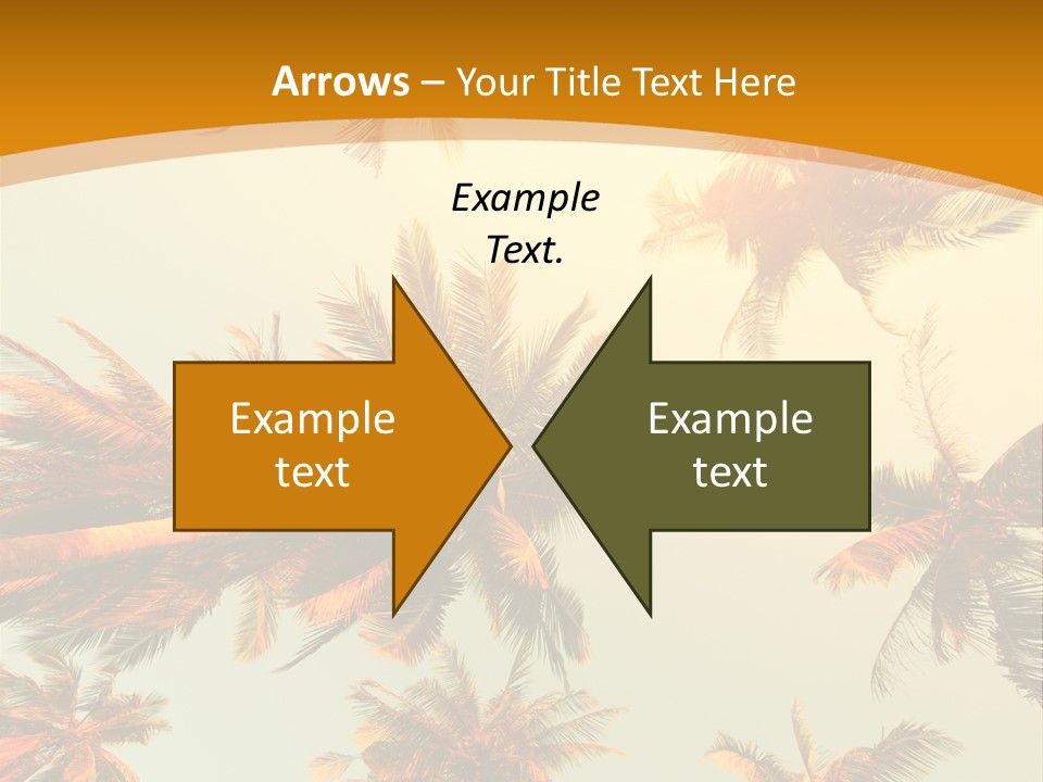 Lush Summer Tree PowerPoint Template