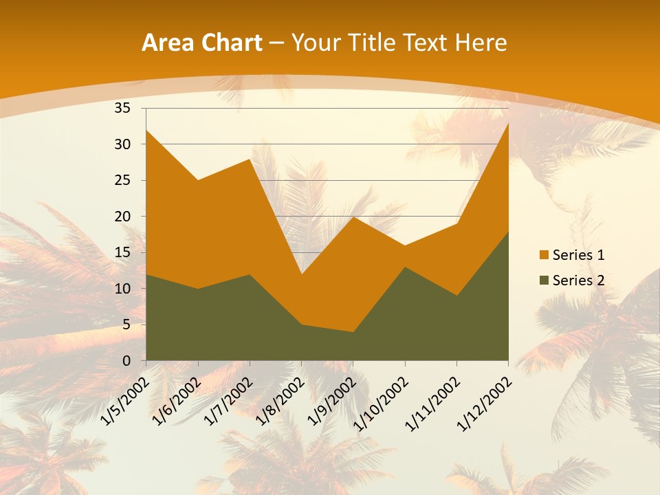 Lush Summer Tree PowerPoint Template