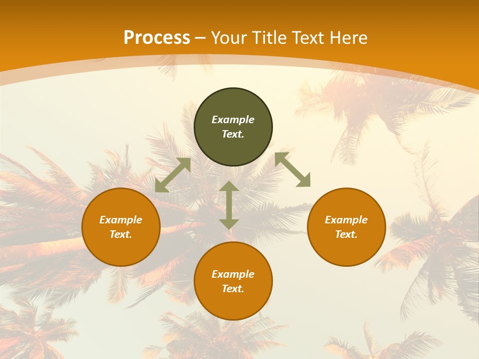 Lush Summer Tree PowerPoint Template