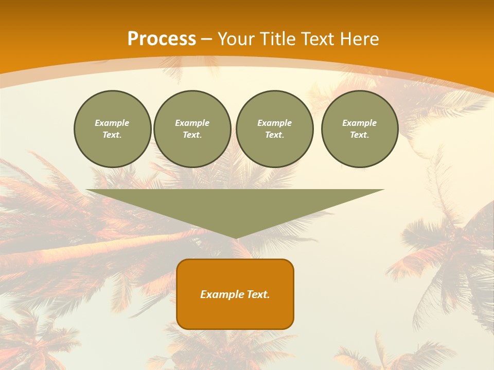 Lush Summer Tree PowerPoint Template