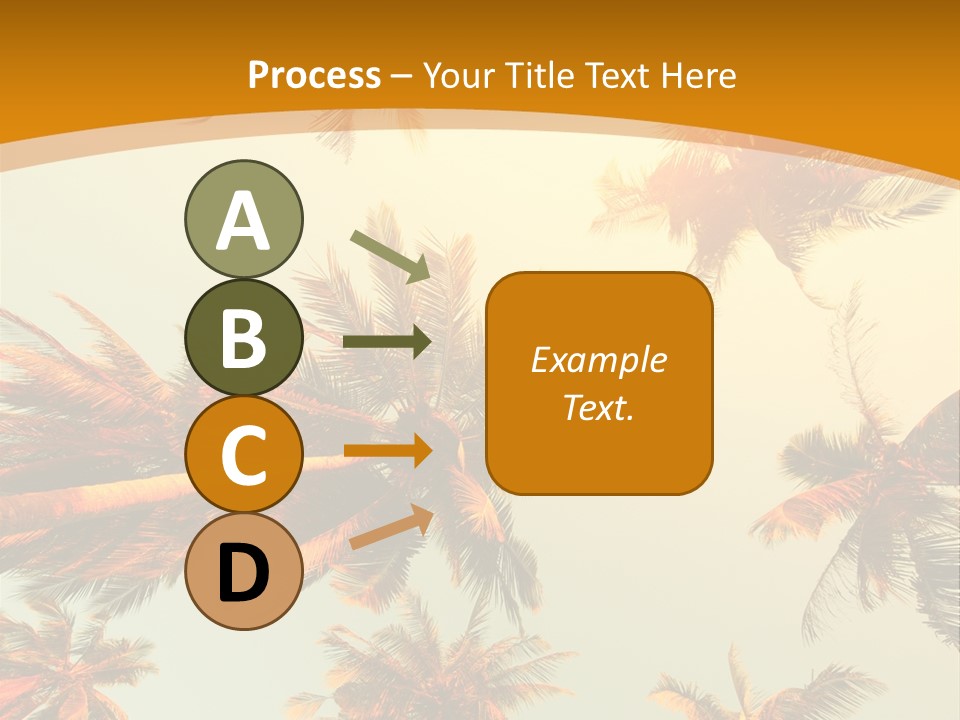 Lush Summer Tree PowerPoint Template