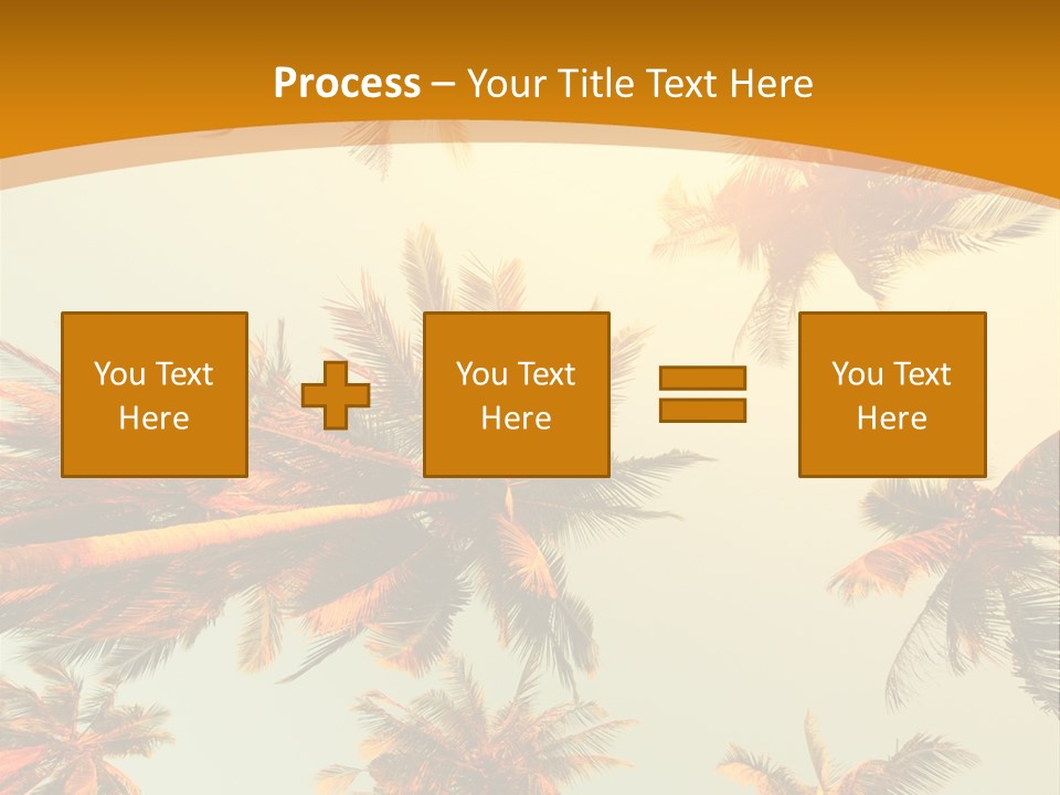 Lush Summer Tree PowerPoint Template
